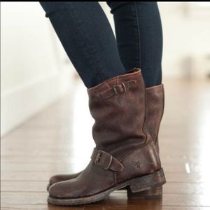 Veronica Distressed Frye Boots